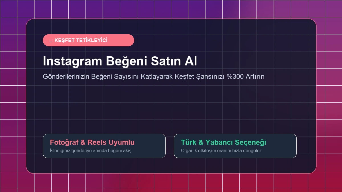 instagram beğeni satın al