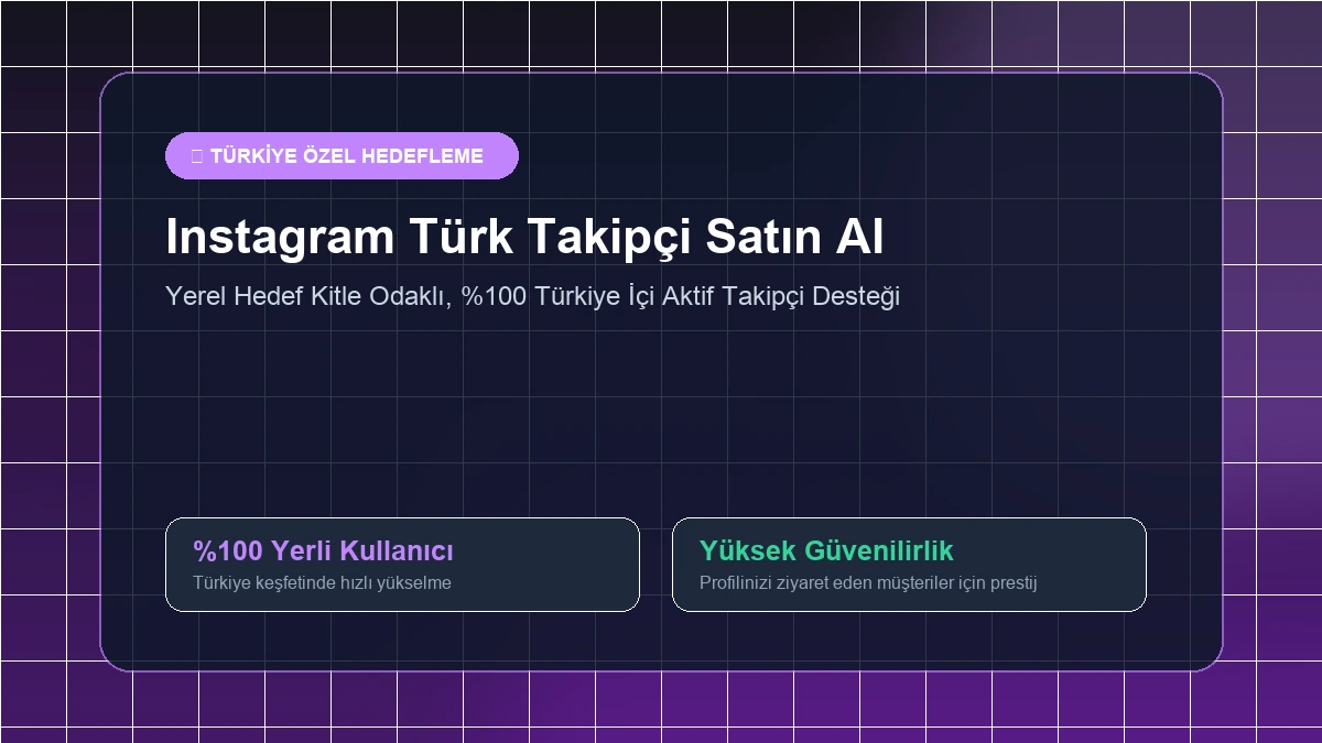 instagram türk takipçi satın al